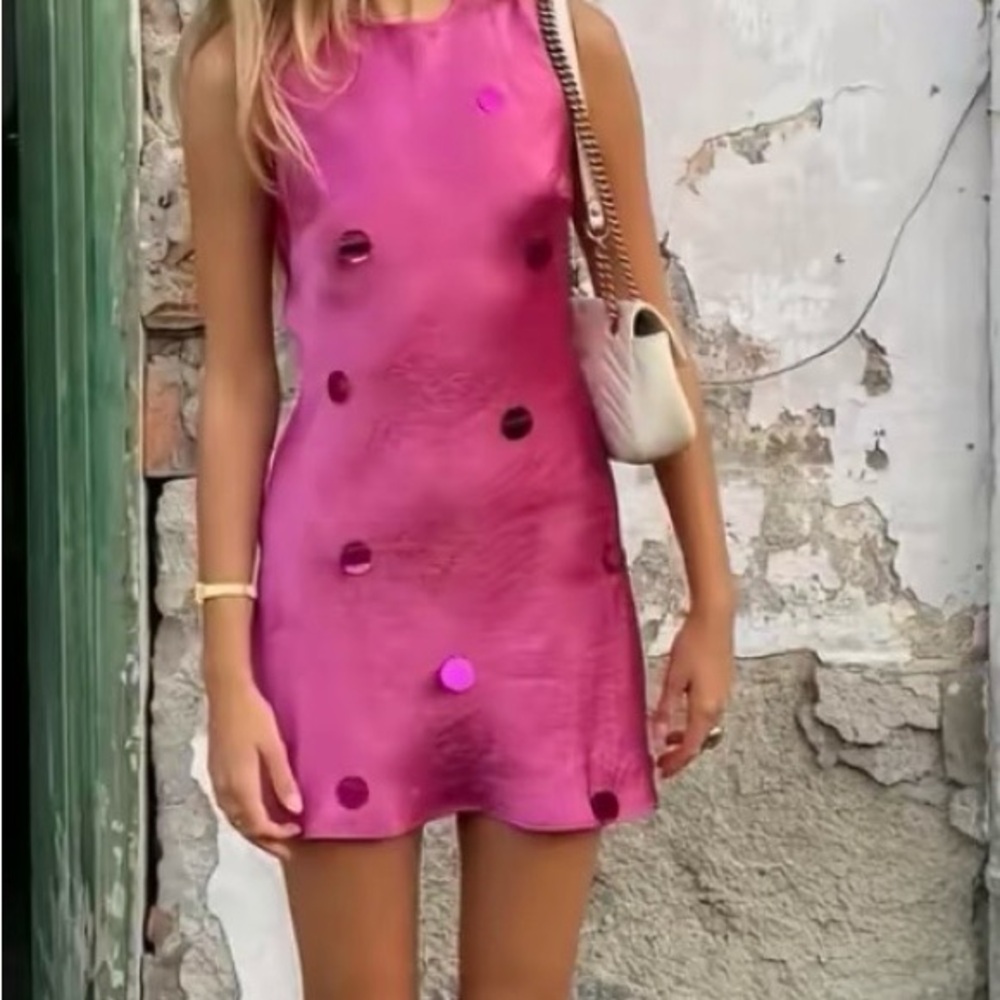 ISO THIRD FORM Lunar Sleeveless Mini Slip Dress